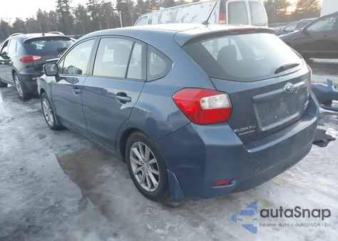 2013 Subaru Impreza 2.0I Premium из США, поврежденный, VIN JF1GPAC60D2870878